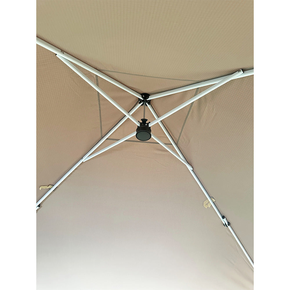 Replacement Canopy for Crown Shades Commercial 8' x 8' Pop Up - RipLock 350 - Slate Gray