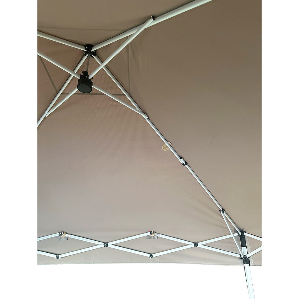 Replacement Canopy for Crown Shades Commercial 8' x 8' Pop Up - RipLock 350 - Slate Gray