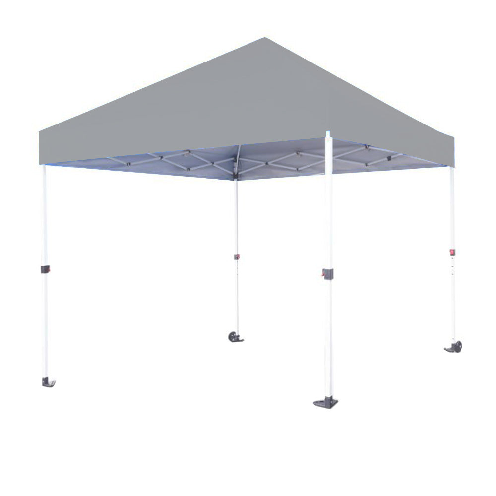 Replacement Canopy for Crown Shades Commercial 8' x 8' Pop Up - RipLock 350 - Slate Gray