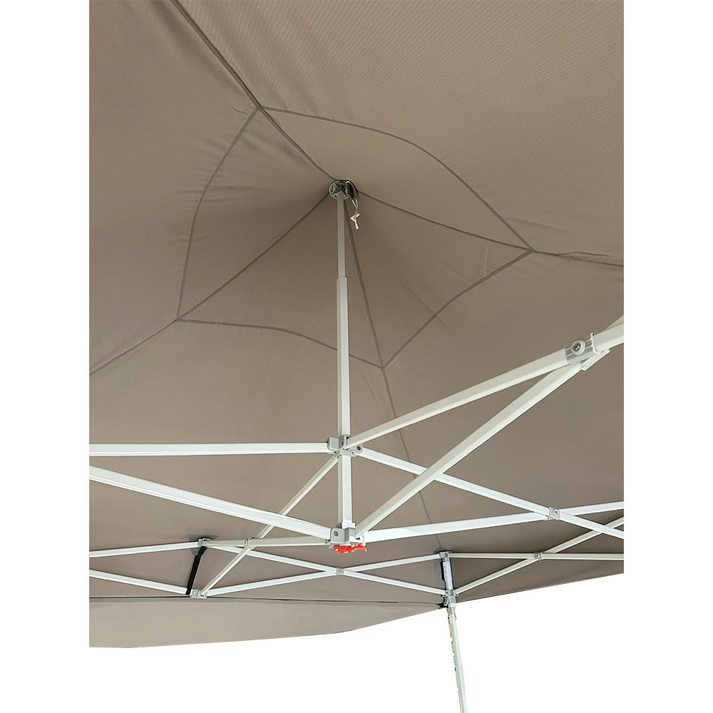 Replacement Canopy for AbcCanopy 10' x 10' Market Series with Awning - RipLock 350 - Slate Gray