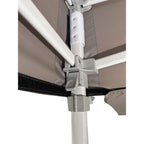 Replacement Canopy for AbcCanopy 10' x 10' Market Series with Awning - RipLock 350 - Slate Gray