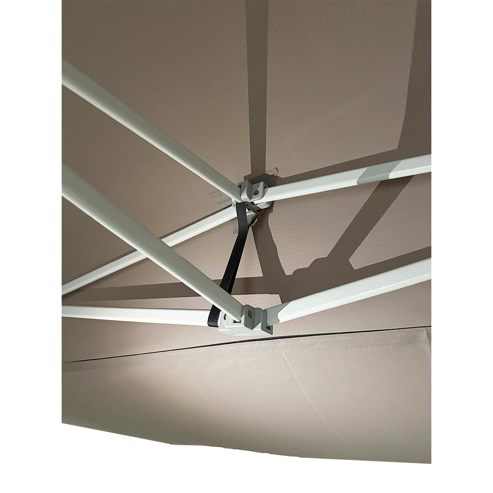 Replacement Canopy for AbcCanopy 10' x 10' Market Series with Awning - RipLock 350 - Slate Gray