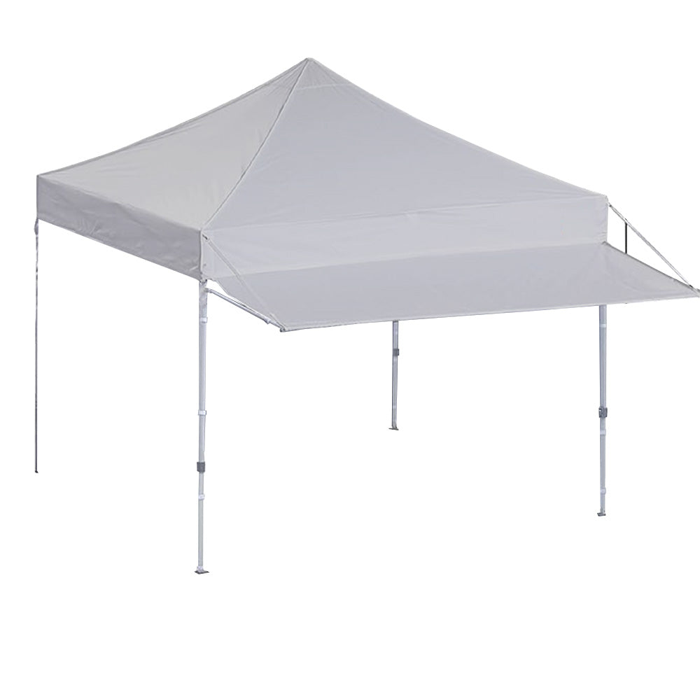 Replacement Canopy for AbcCanopy 10' x 10' Market Series with Awning - RipLock 350 - Slate Gray