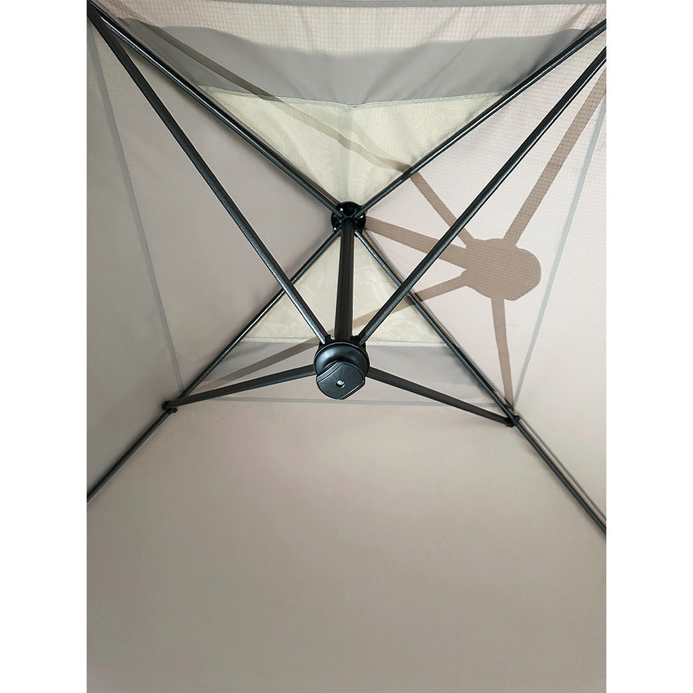 Replacement Canopy for Yoli Solana 235 EasyLift 15' x 15' Canopy - RipLock 350 - Slate Gray