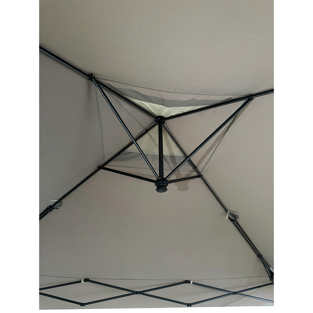 Replacement Canopy for Yoli Solana 235 EasyLift 15' x 15' Canopy - RipLock 350 - Slate Gray