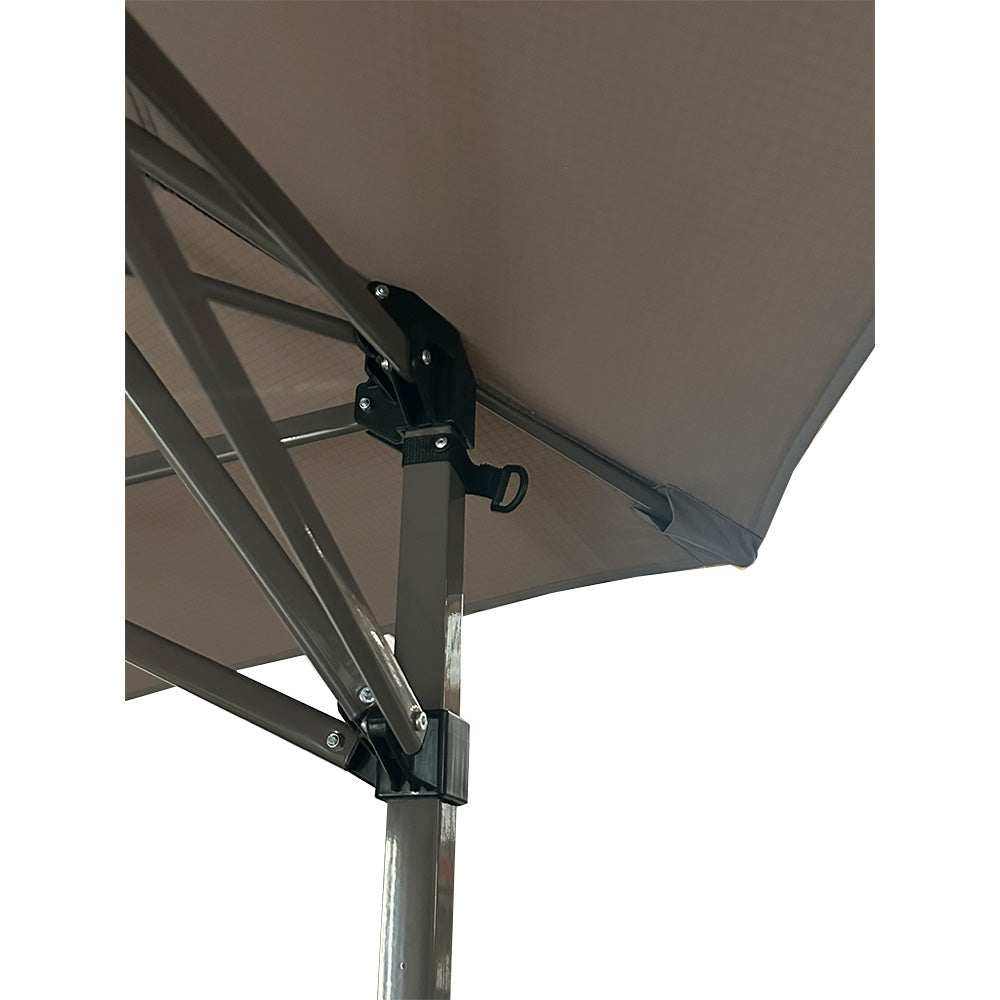 Replacement Canopy for Yoli Octa EasyLift 170 15.5' x 11' Canopy - RipLock 350 - Slate Gray