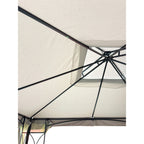 Replacement Canopy for MasterCanopy 11' x 11' Gazebo - RipLock 350 - Slate Gray