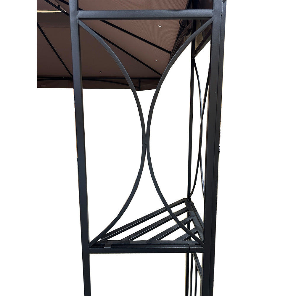 Replacement Canopy for MasterCanopy 11' x 11' Gazebo - RipLock 350 - Slate Gray