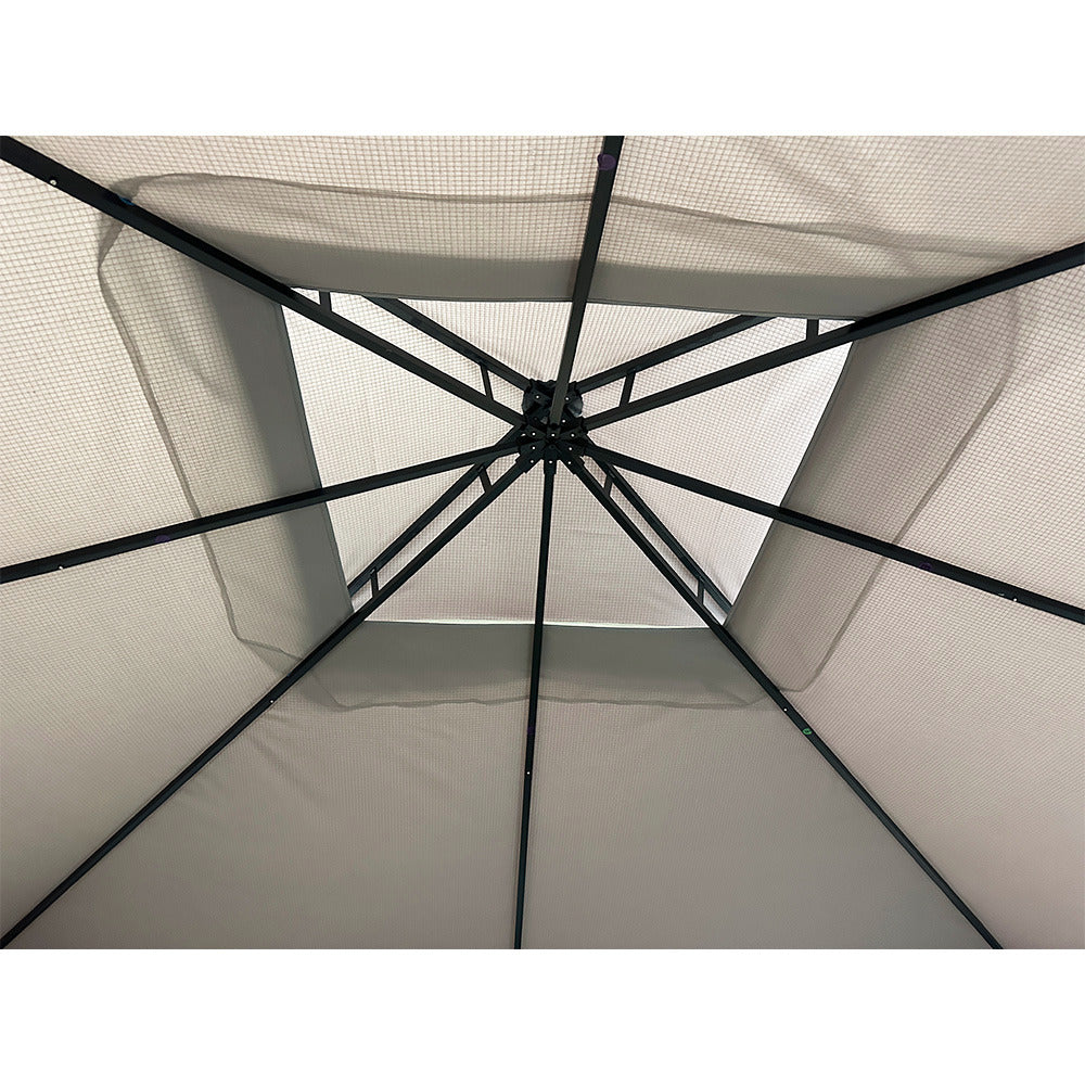 Replacement Canopy for MasterCanopy 11' x 11' Gazebo - RipLock 350 - Slate Gray