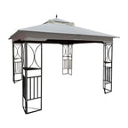 Replacement Canopy for MasterCanopy 11' x 11' Gazebo - RipLock 350 - Slate Gray