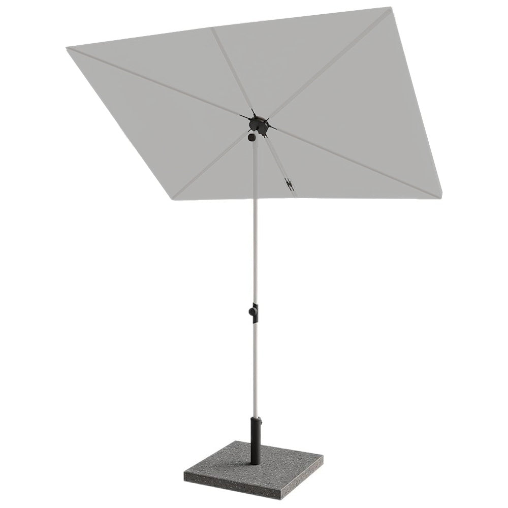Replacement Canopy for Grand Patio 6' x 4' Rectangular Flat Umbrella- RipLock 350 - Slate Gray