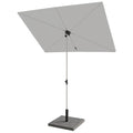 Replacement Canopy for Grand Patio 6' x 4' Rectangular Flat Umbrella- RipLock 350 - Slate Gray