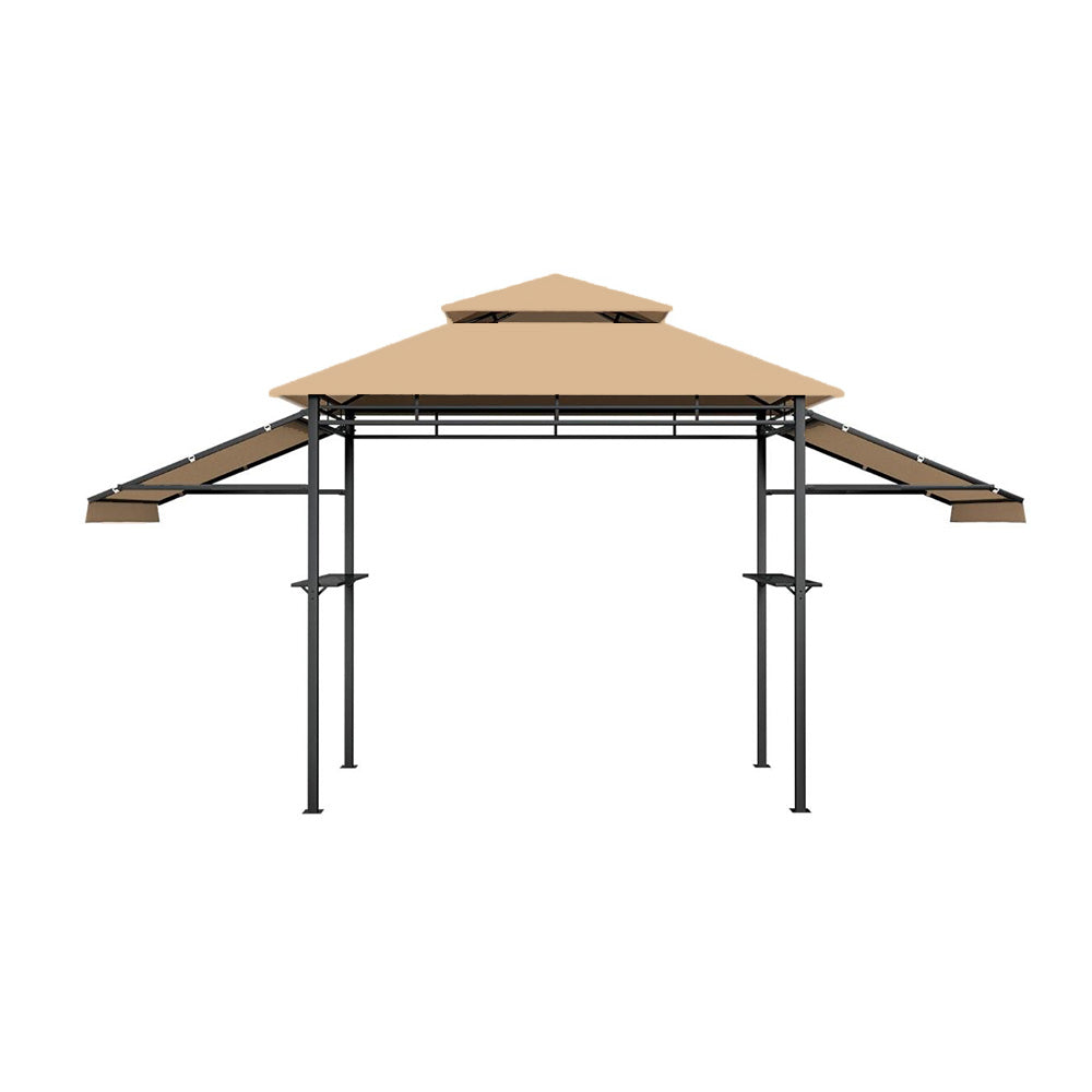 Replacement Canopy for Tangkula 13.5’ X 4’ Grill Gazebo with Side Awnings - RipLock 350