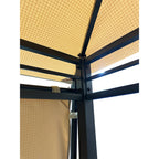 Replacement Canopy for Tangkula 13.5’ X 4’ Grill Gazebo with Side Awnings - RipLock 350