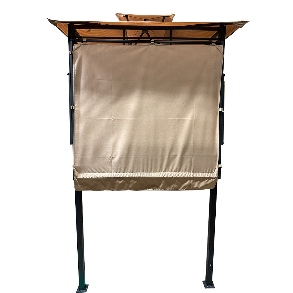 Replacement Canopy for Tangkula 13.5’ X 4’ Grill Gazebo with Side Awnings - RipLock 350