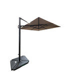 Replacement Canopy for Allen and Roth 8' Patio Umbrella - RipLock 350 - Slate Gray