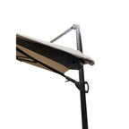 Replacement Canopy for Allen and Roth 8' Patio Umbrella - RipLock 350 - Slate Gray