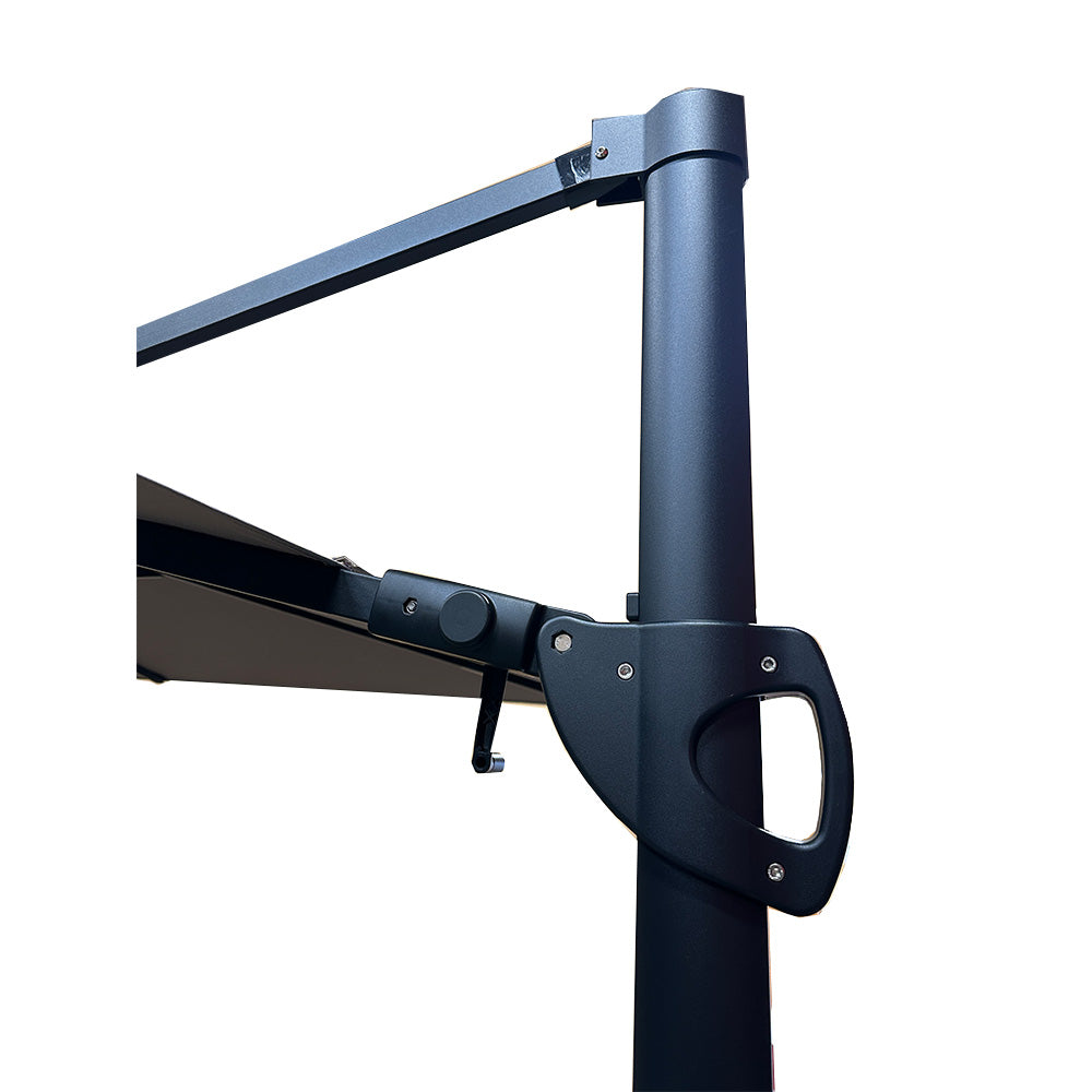 Replacement Canopy for Allen and Roth 8' Patio Umbrella - RipLock 350 - Slate Gray