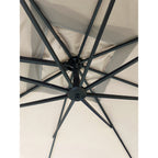 Replacement Canopy for Allen and Roth 8' Patio Umbrella - RipLock 350 - Slate Gray