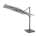 Replacement Canopy for Allen and Roth 8' Patio Umbrella - RipLock 350 - Slate Gray