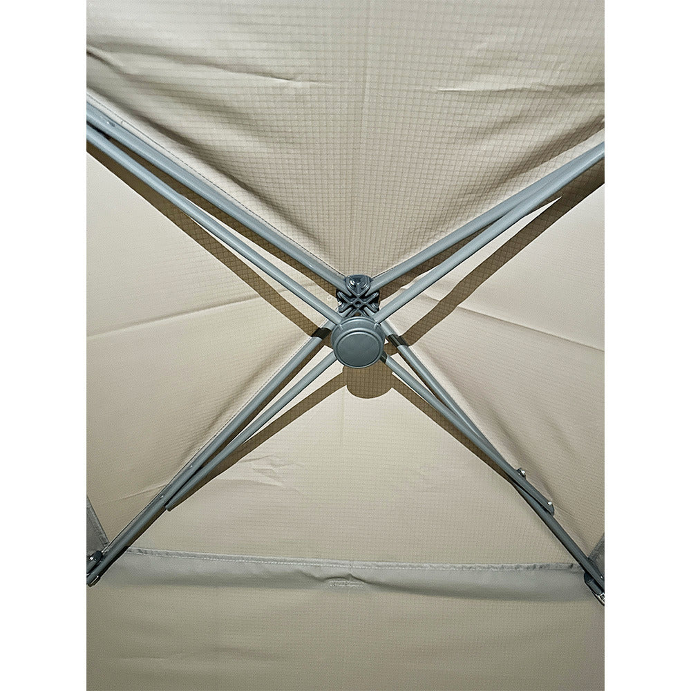Replacement Canopy and Sunwall for StyleWell 8' x 8' Slant Leg Pop Up - RipLock 350 - Slate Gray