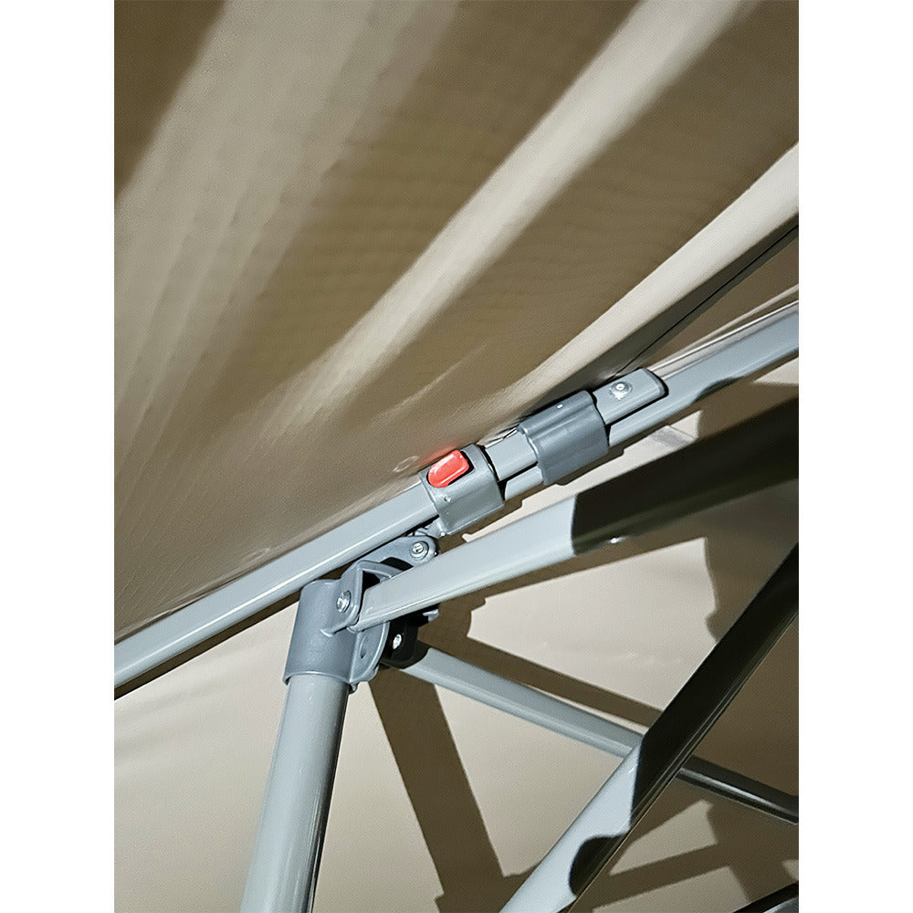 Replacement Canopy and Sunwall for StyleWell 8' x 8' Slant Leg Pop Up - RipLock 350 - Slate Gray
