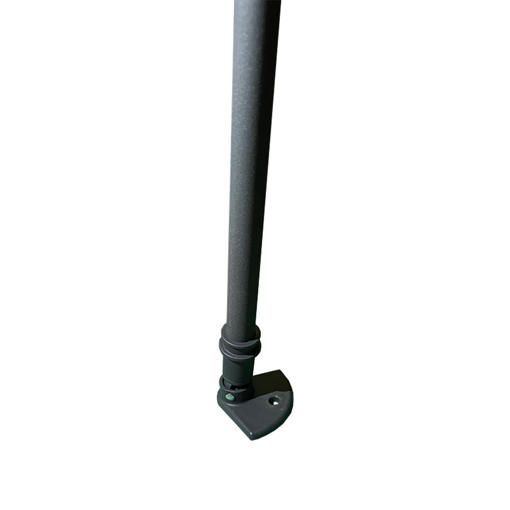 Replacement Canopy and Sunwall for StyleWell 8' x 8' Slant Leg Pop Up - RipLock 350 - Slate Gray