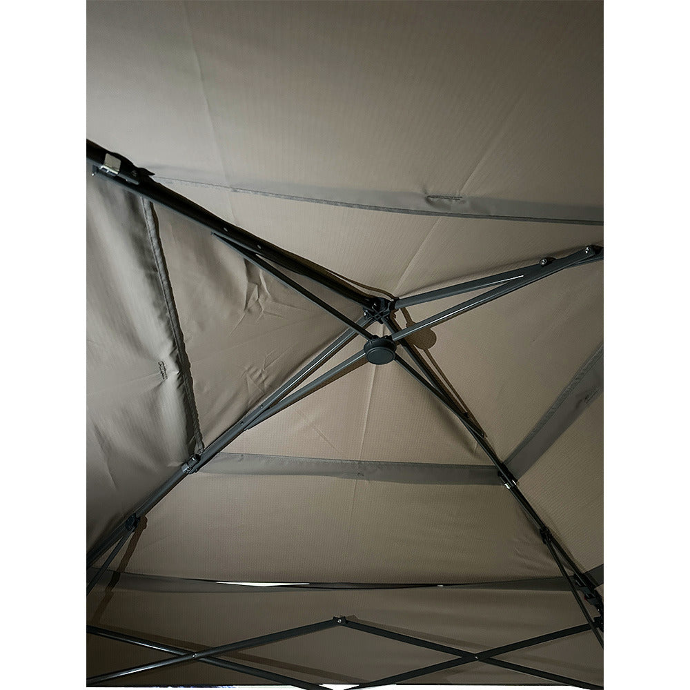 Replacement Canopy and Sunwall for StyleWell 8' x 8' Slant Leg Pop Up - RipLock 350 - Slate Gray