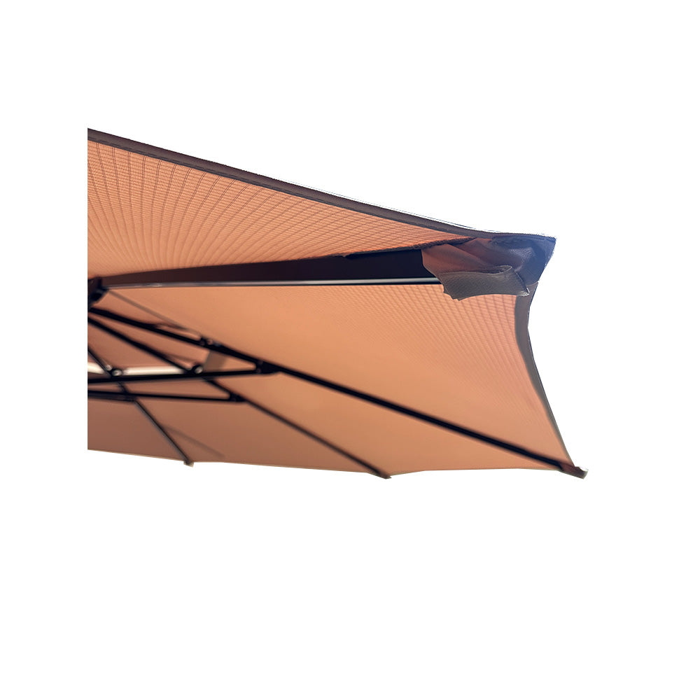 11 ft patio umbrella clearance hampton bay Replacement Canopy for Hampton Bay 11' Solar LED Patio Umbrella - RipLock  350