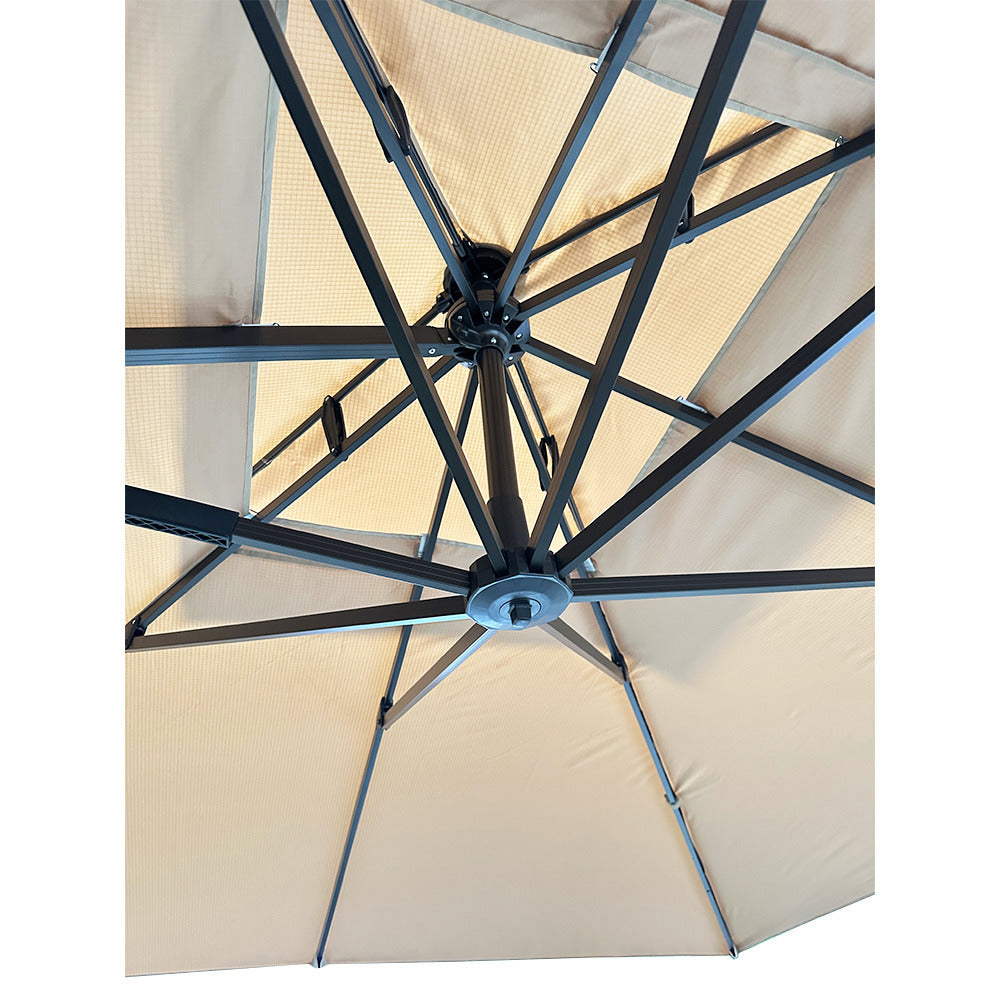 Replacement Canopy for Zlacuiu 10' X 13' Patio Umbrella - RipLock 350