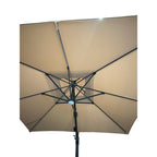 Replacement Canopy for Seasons Sentry 10’ Square Solar LED Umbrella – RipLock 500