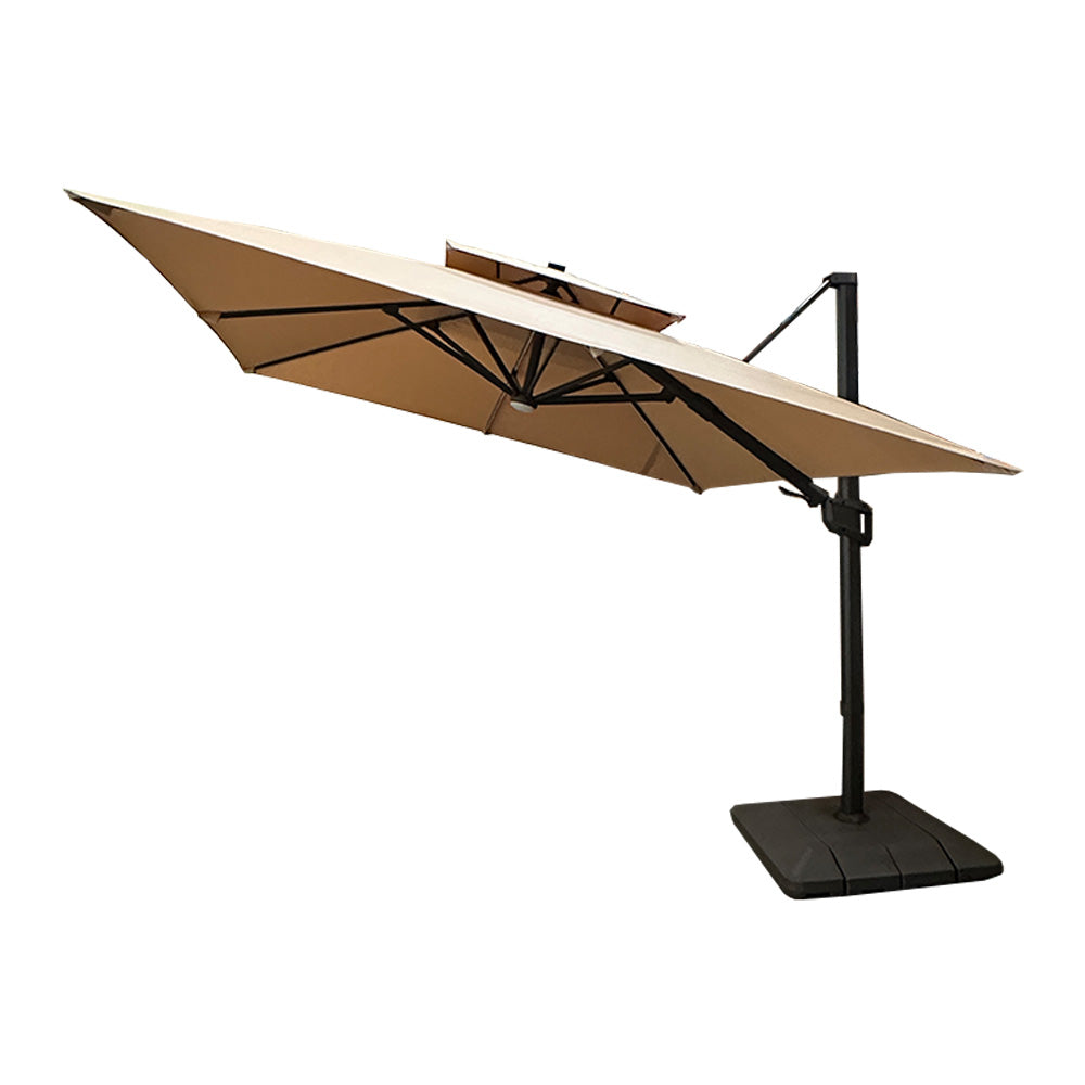 Replacement Canopy for Seasons Sentry 10’ Square Solar LED Umbrella – RipLock 500