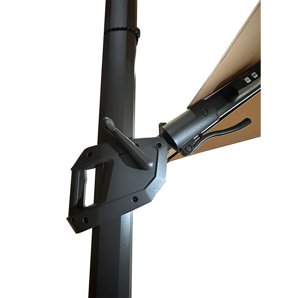 Replacement Canopy for Seasons Sentry 10’ Square Solar LED Umbrella – RipLock 500