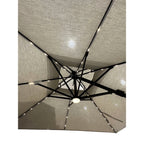 Replacement Canopy for Seasons Sentry 10’ Square Solar LED Umbrella – RipLock 500