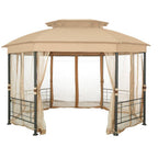 Replacement Canopy for Modern Shade 11' x 13' IG10600031 Gazebo - RipLock 350