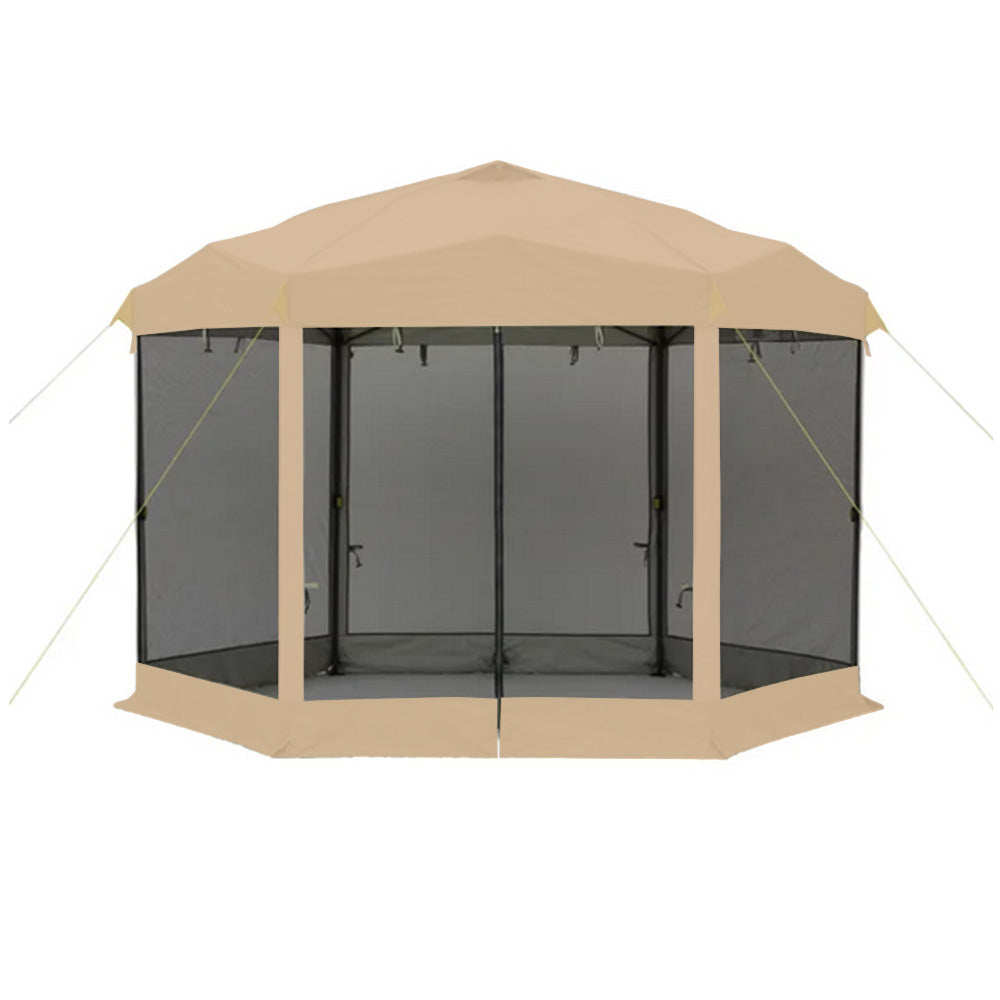 Replacement Canopy and Netting Set for Core 10' X 12' Center Push Screenhouse - RipLock 350