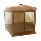 Replacement Canopy and Netting Set for Core 10' X 12' Center Push Screenhouse - RipLock 350
