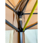 Replacement Canopy and Netting Set for Core 10' X 12' Center Push Screenhouse - RipLock 350