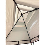 Replacement Canopy for Yaheetech Triple Tier Grill Gazebo – RipLock 350 – Slate Gray