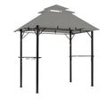 Replacement Canopy for Yaheetech Triple Tier Grill Gazebo – RipLock 350 – Slate Gray