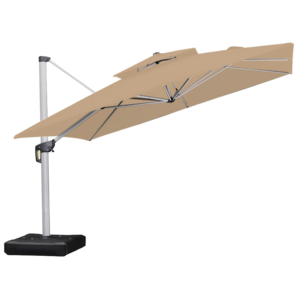 Replacement Canopy for Purple Leaf 12FT Square Patio Umbrella – RipLock 350