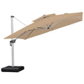 Replacement Canopy for Purple Leaf 12FT Square Patio Umbrella – RipLock 350