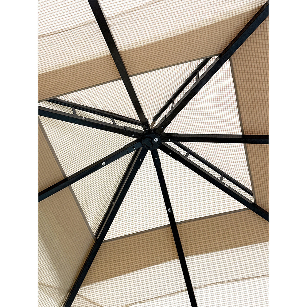 Replacement Canopy for Hampton Bay Palantine 10.5' X 10.5' Gazebo - RipLock 350