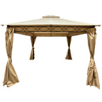 Replacement Canopy for Hampton Bay Palantine 10.5' X 10.5' Gazebo - RipLock 350