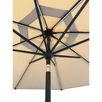 Replacement Canopy for the Allen and Roth 9’ Solar Market Umbrella – RipLock 350