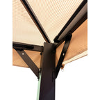 Replacement Canopy for Aoxun 10’ X 12’ Patio Gazebo – RipLock 350 – Slate Gray