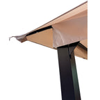 Replacement Canopy for Aoxun 10’ X 12’ Patio Gazebo – RipLock 350 – Slate Gray