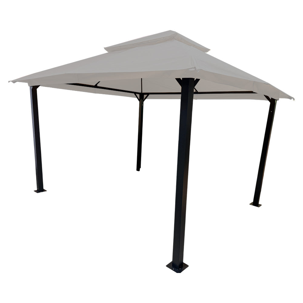 Replacement Canopy for Aoxun 10’ X 12’ Patio Gazebo – RipLock 350 – Slate Gray