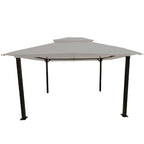 Replacement Canopy for Aoxun 10’ X 12’ Patio Gazebo – RipLock 350 – Slate Gray