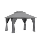 Replacement Canopy for Aoxun 10’ X 12’ Patio Gazebo – RipLock 350 – Slate Gray